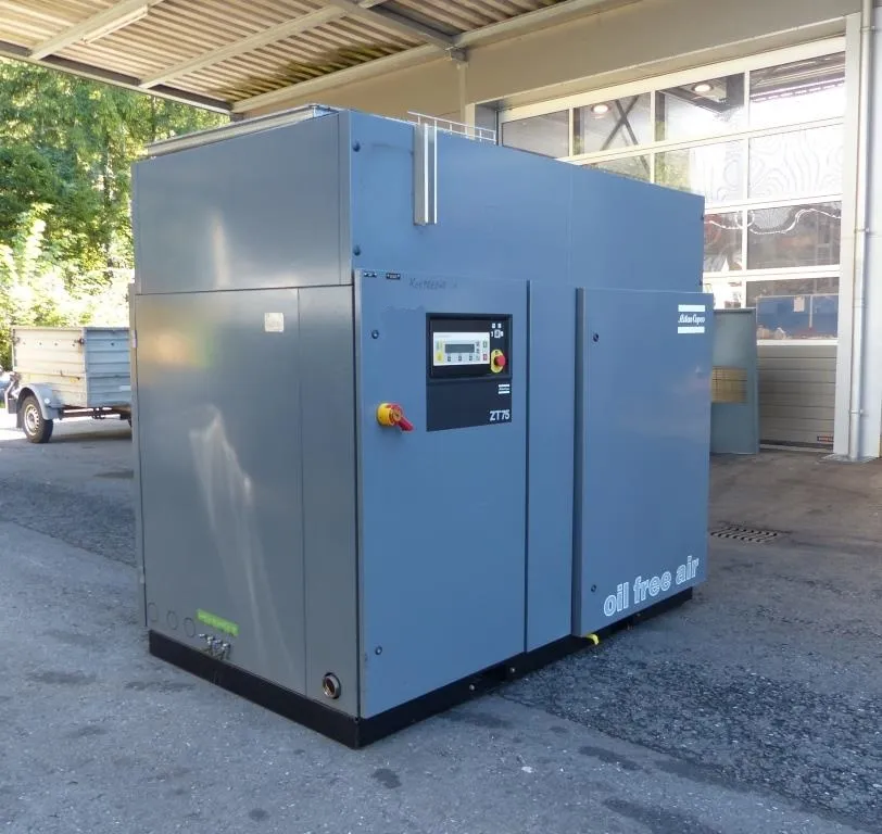 Atlas Copco ZT75 Винтовой безмасляный компрессор Б/У (Контрактный)