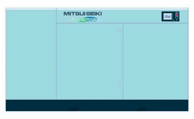 Mitsui Seiki u-140755W Винтовой безмасляный компрессор