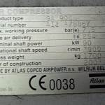 Atlas Copco GA90CFF Винтовой компрессор (Контрактный)